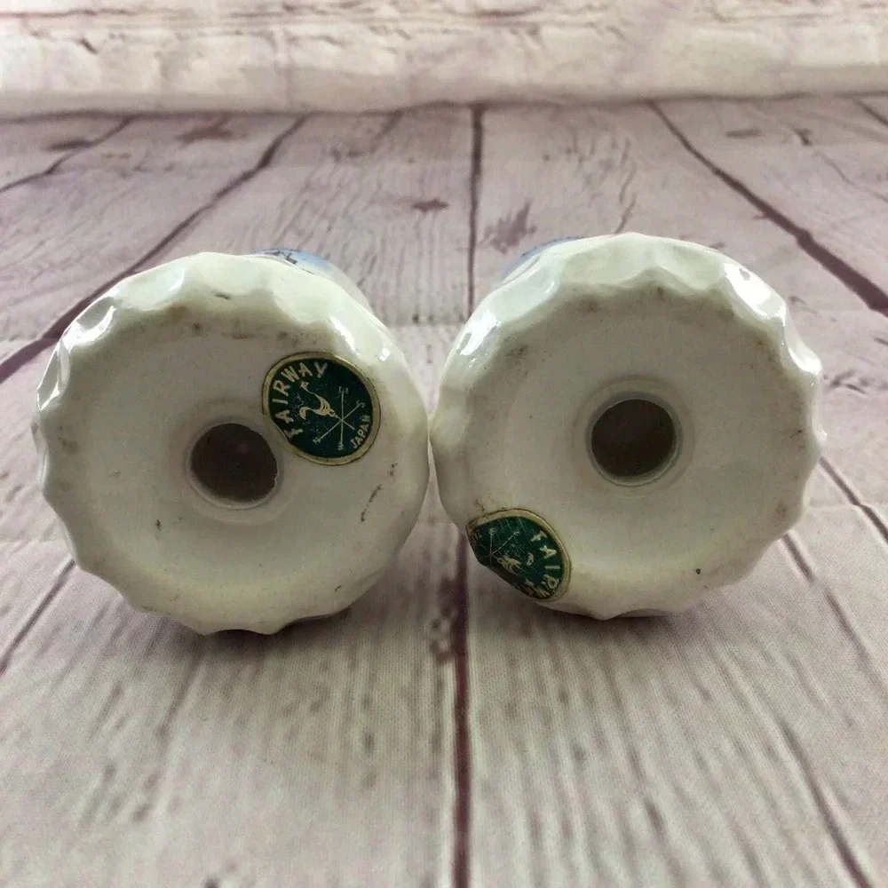 Vintage Fairway Eisenhower Lock St. Lawrence Seaway Salt and Pepper Pair…